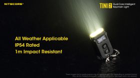 NITECORE TINI2 USB SCHLÜSSELBUNDLAMPE 500lm