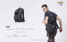 NITECORE BP20 TACTICAL RUCKSACK