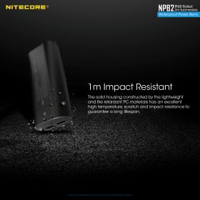 NITECORE NPB2 POWERBANK 10000 mAh IPX68