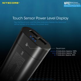 NITECORE NPB2 POWERBANK 10000 mAh IPX68