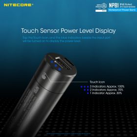 NITECORE NPB1 POWERBANK 5000 mAh IPX68