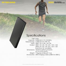 NITECORE NB5000 POWERBANK 5000 mAh 