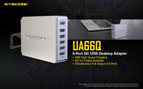NITECORE UA66Q USB POWER HUB 