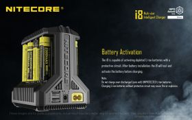 NITECORE i8 INTELLIGENT MULTI SLOT CHARGER