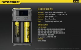 NITECORE NEW i2 USB BATTERY CHARGER