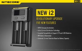 NITECORE NEW i2 USB BATTERY CHARGER