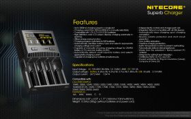 NITECORE SC4 BATTERY CHARGER