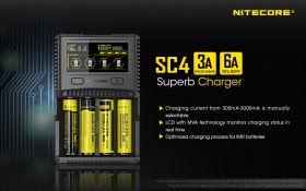 NITECORE SC4 LADEGERÄT