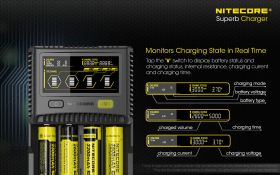 NITECORE SC4 BATTERY CHARGER