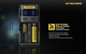 NITECORE SC2 INTELLIGENT BATTERY CHARGER