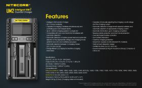 NITECORE UM2 BATTERY USB CHARGER