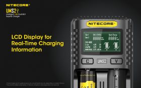 NITECORE UMS2 FAST BATTERY CHARGER 