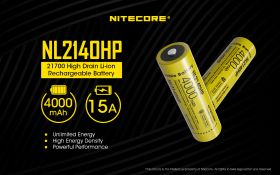 NITECORE NL2140HP type 21700 Li-Ion Batterie 4000mAh