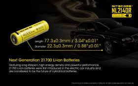 NITECORE NL2140R type 21700 USB-C Akku 4000mAh