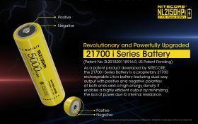 NITECORE NL2150HPi Li-Ion Akku 5000mAh