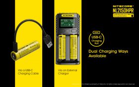 NITECORE NL2150HPR Li-Ion battery 5000mAh USB-C