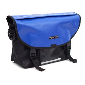 VINCITA B205MB-BU MESSENGER BAG MEDIUM FOR BROMPTON FOLDING BIKE - BLUE