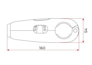 ZOVII ZHL GRIP ALARM LOCK