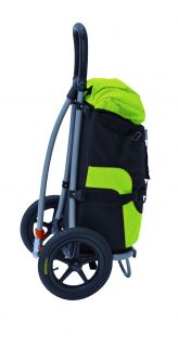 BELLELLI B-TOURIST shopping trolley bike trailer lime