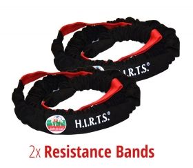 H.I.R.T.S. SUPLES FIT 5-in-1:  RESISTENT ROPES WITH BELT, RESISTANT BANDS, CLIMBING ROPE