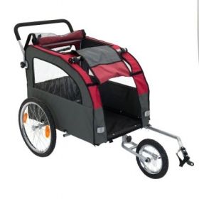 Bellelli pet trailer with jogging set